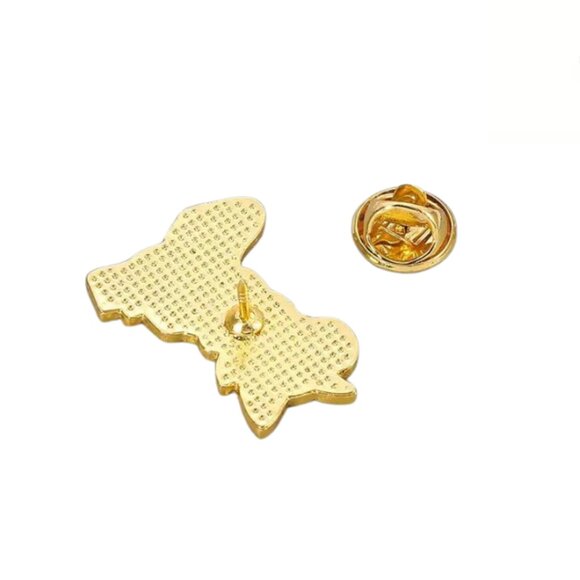 Harry Potter Cat Enamel Pin - Cute Wizard Cat with Scarf - Picture 2 of 3